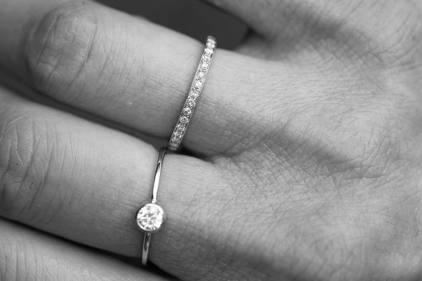 Bague Goutte d'Eau 0.25 carat